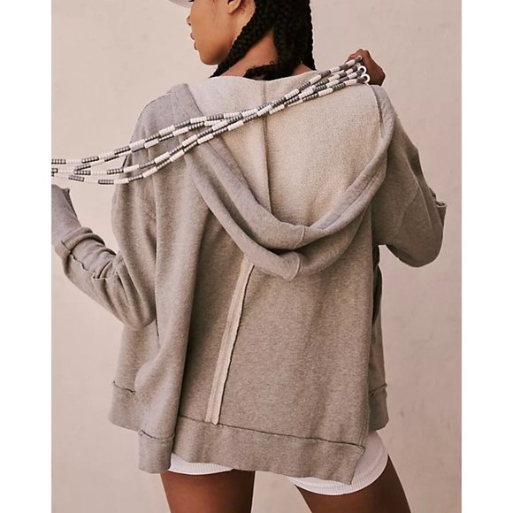 ✨FP ✨MOVEMENT Only One Hoodie / Heather Grey - Picture 3 of 13